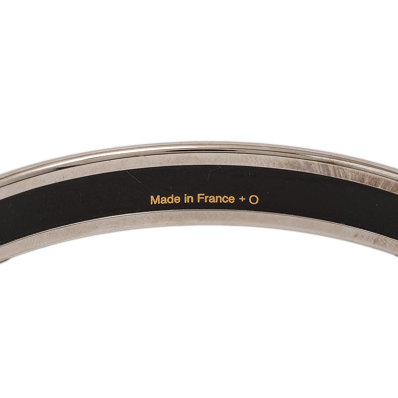 Narrow Enamel Clous de Trompe Bangle 65 - Image 4