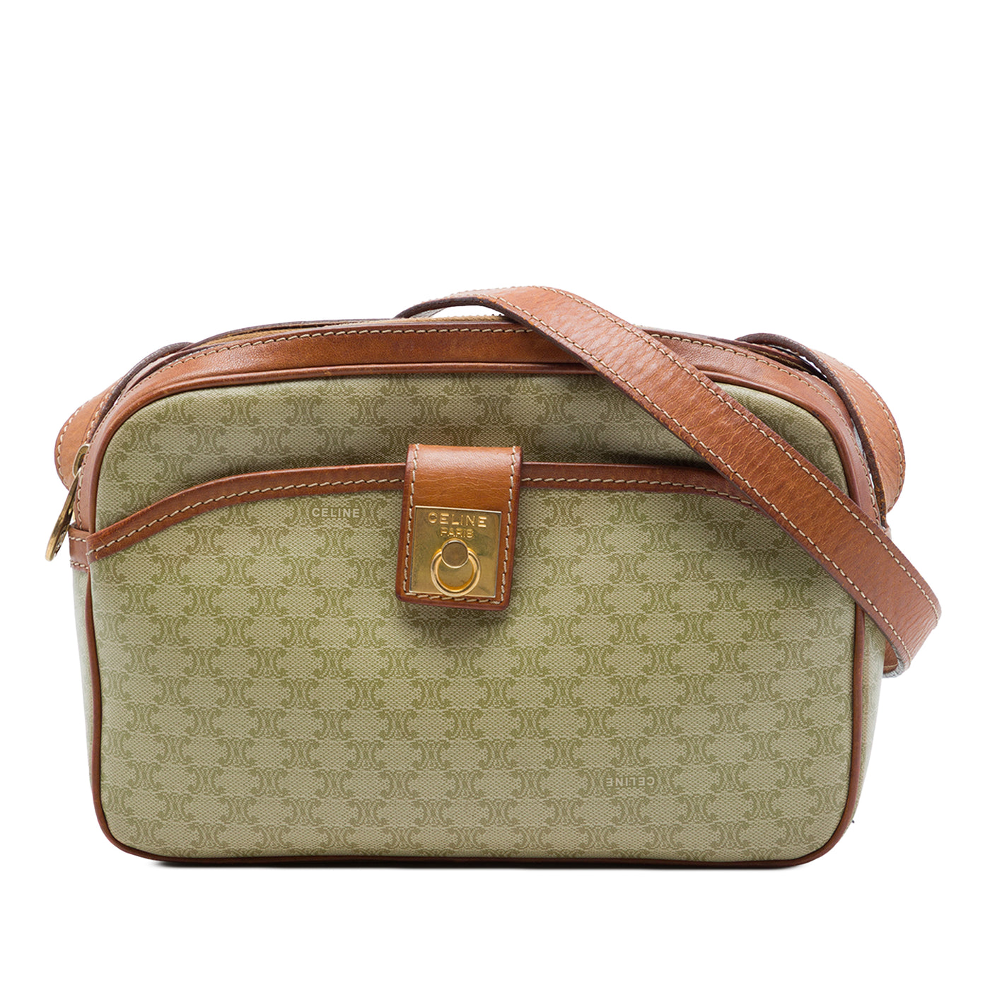 Macadam Coated Canvas Crossbody - Image 1