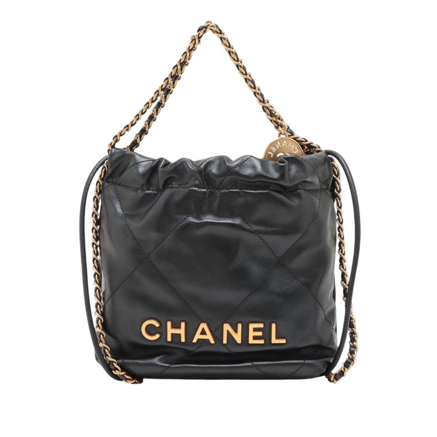 Mini Shiny Calfskin 22 Handbag - Image 1