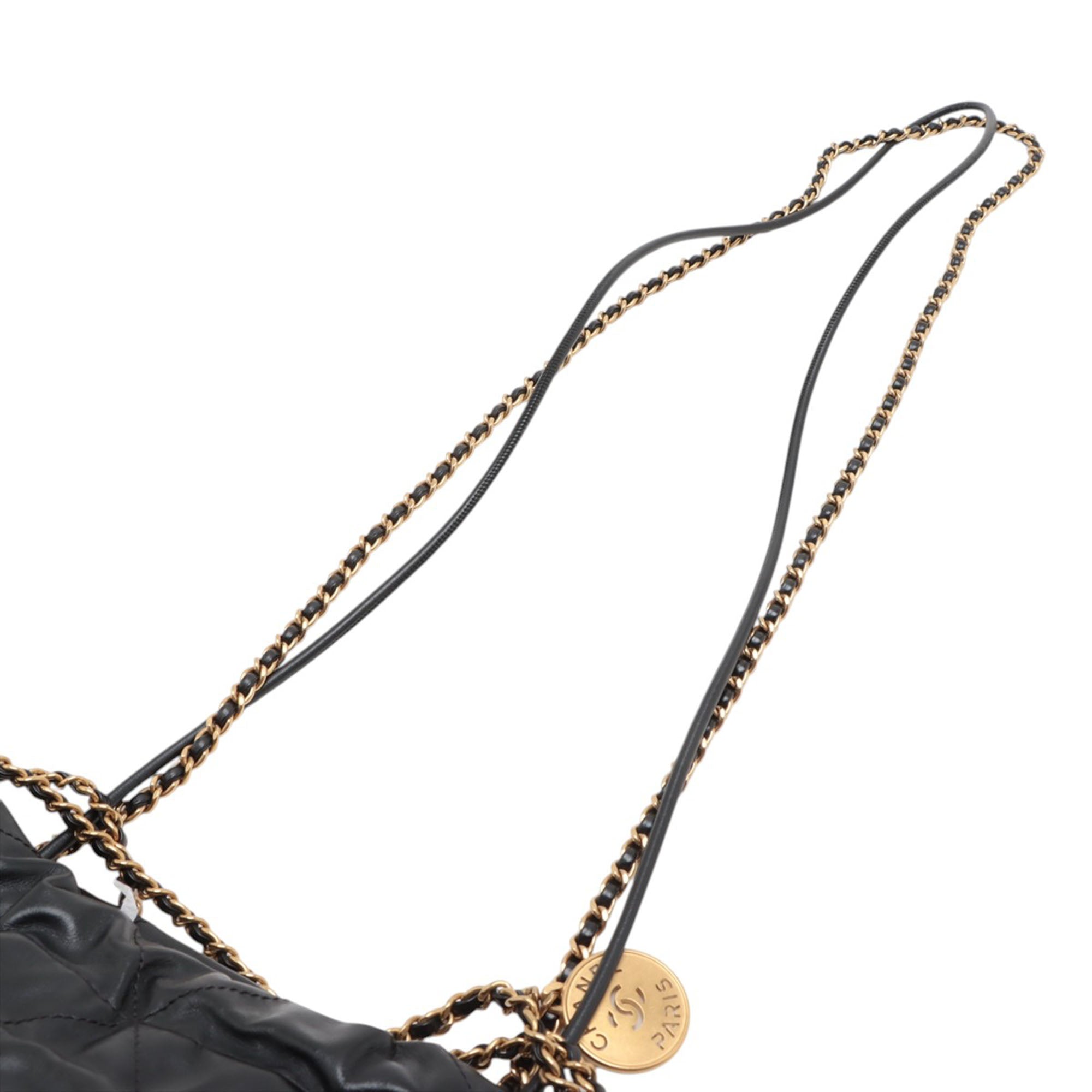 Mini Shiny Calfskin 22 Handbag - Image 10