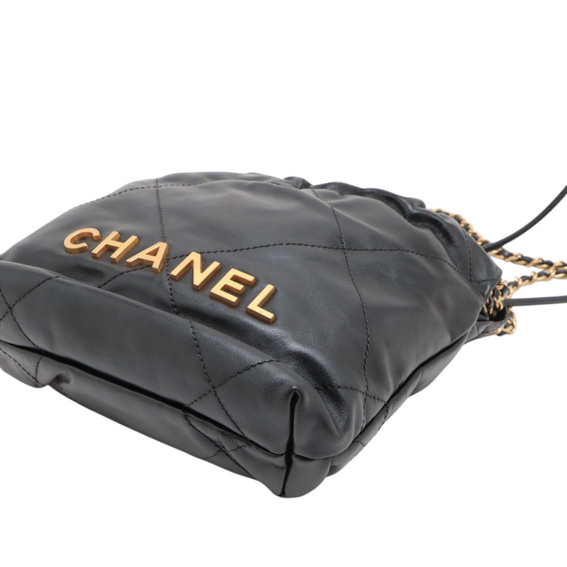 Mini Shiny Calfskin 22 Handbag - Image 7