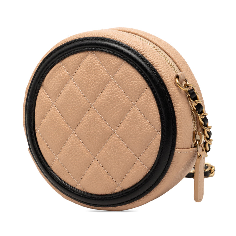 Caviar CC Filigree Round Crossbody - Image 2