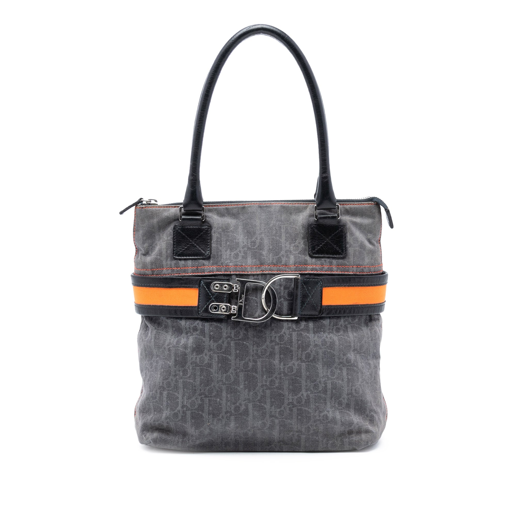 Diorissimo Trotter Denim Flight Tote - Image 1