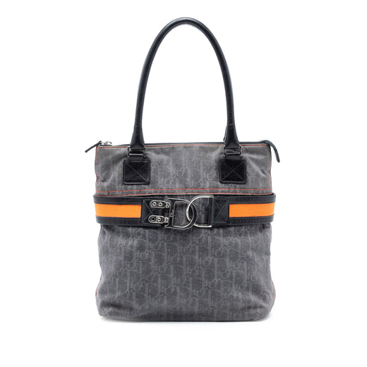 Diorissimo Trotter Denim Flight Tote - Image 1