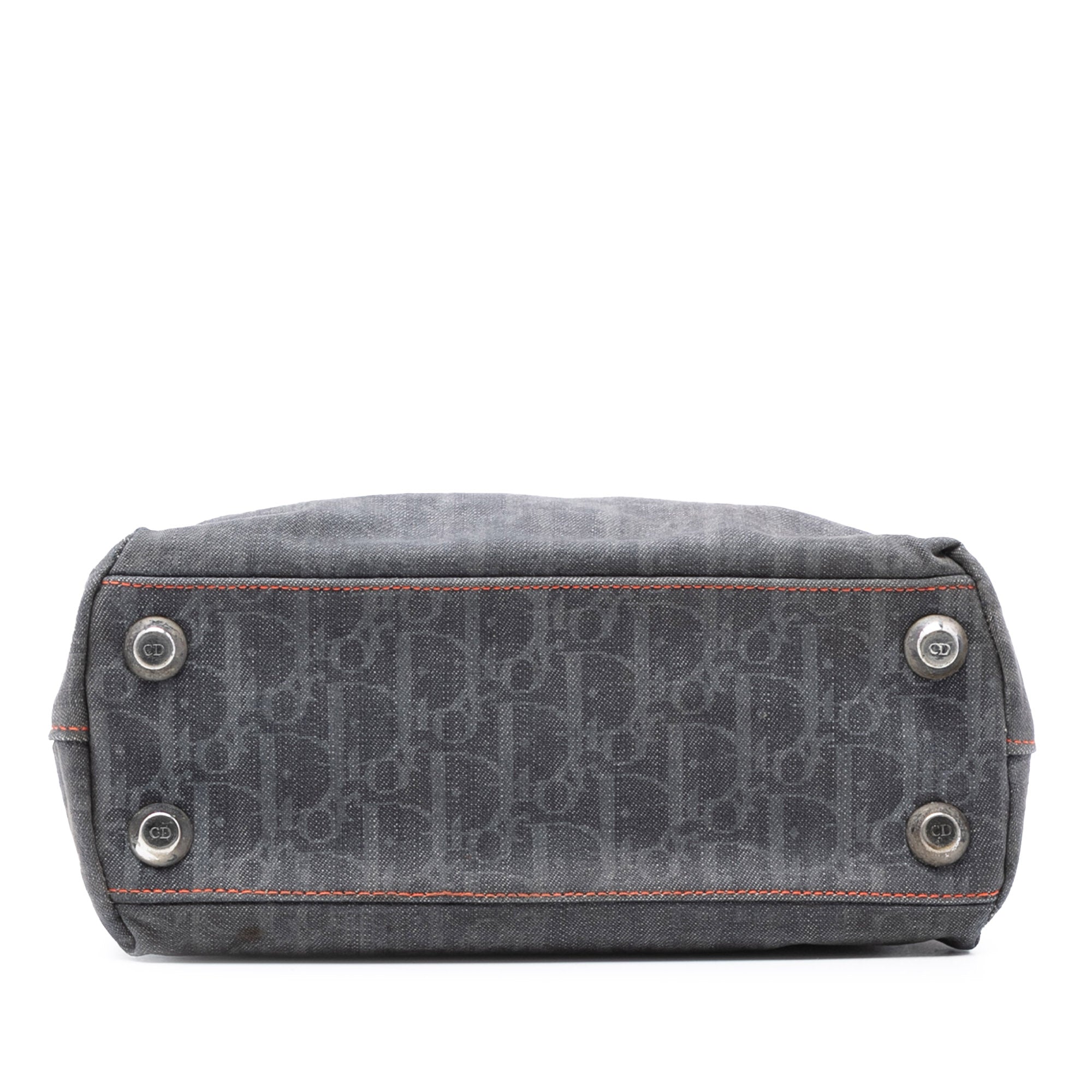 Diorissimo Trotter Denim Flight Tote - Image 3