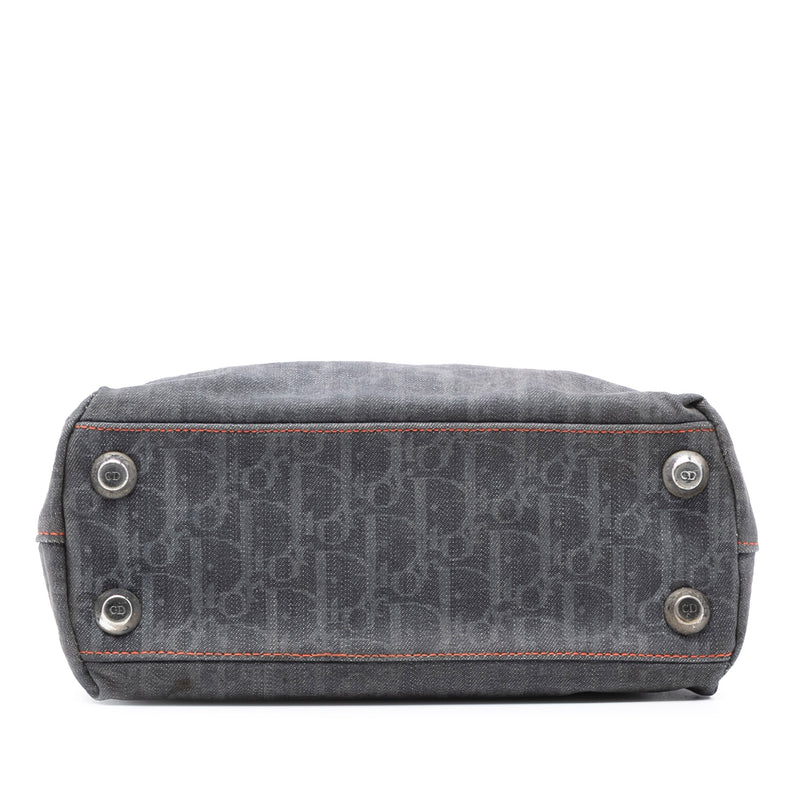 Diorissimo Trotter Denim Flight Tote - Image 3