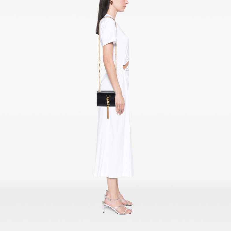 Small Smooth Calfskin Monogram Kate Tassel Crossbody - Image 6