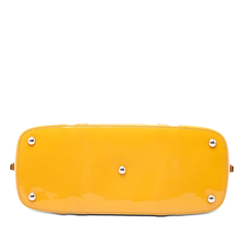 Small Microguccissima Patent Nice Dome Satchel - Image 3