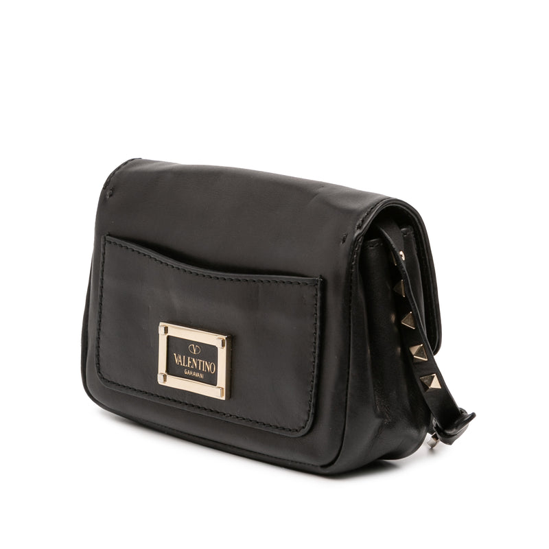 Small Leather Rockstud Crossbody - Image 2