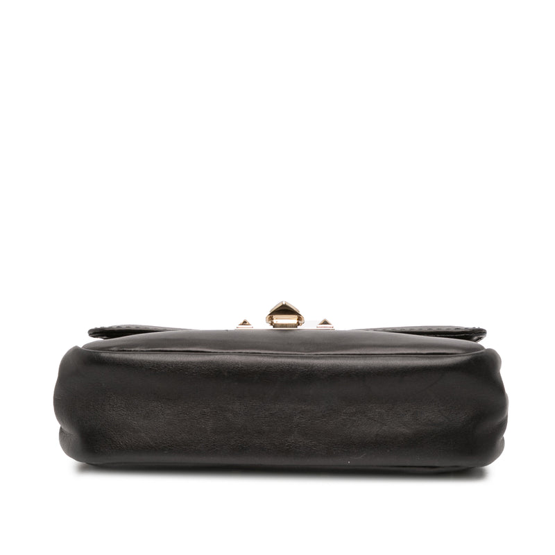 Small Leather Rockstud Crossbody - Image 3