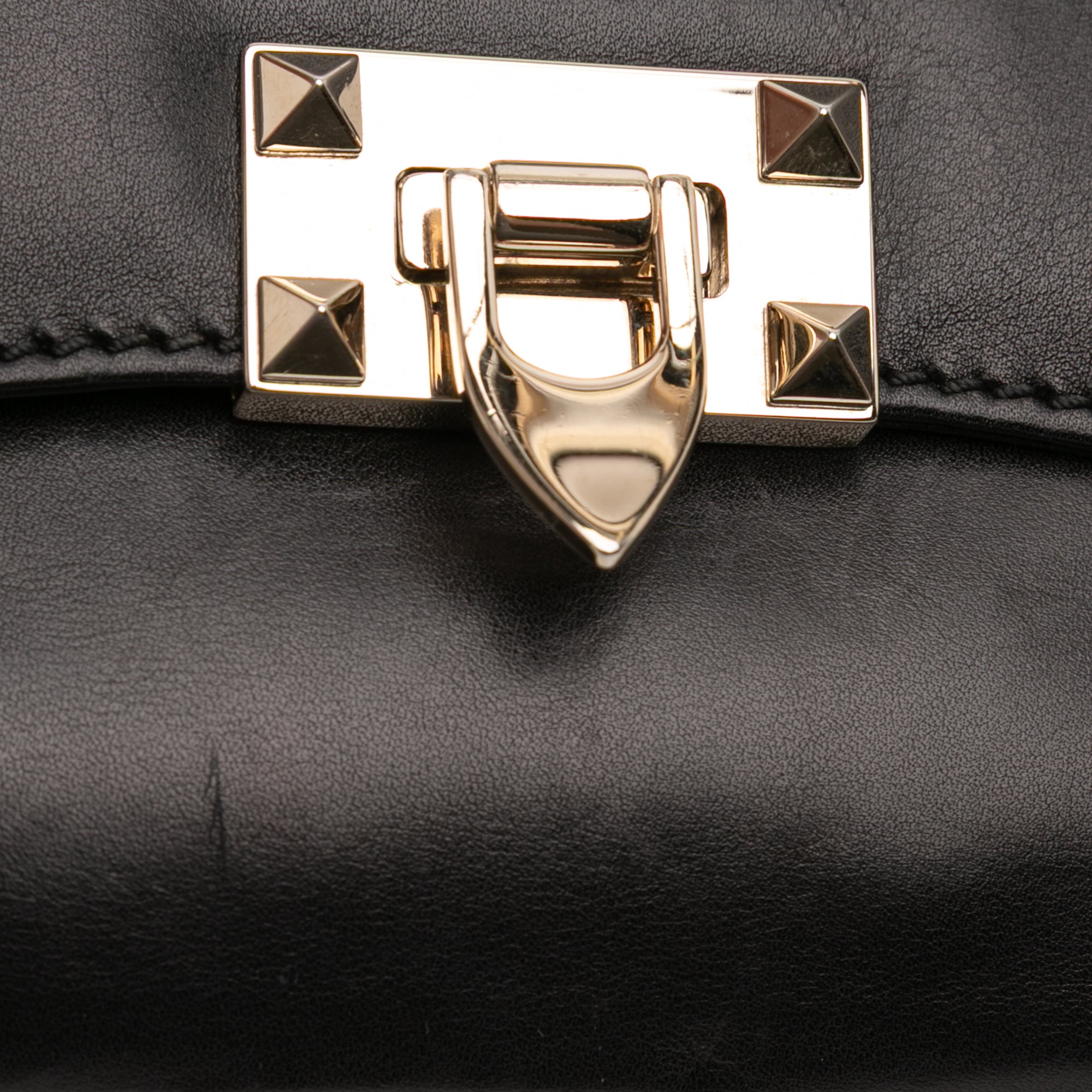 Small Leather Rockstud Crossbody - Image 7