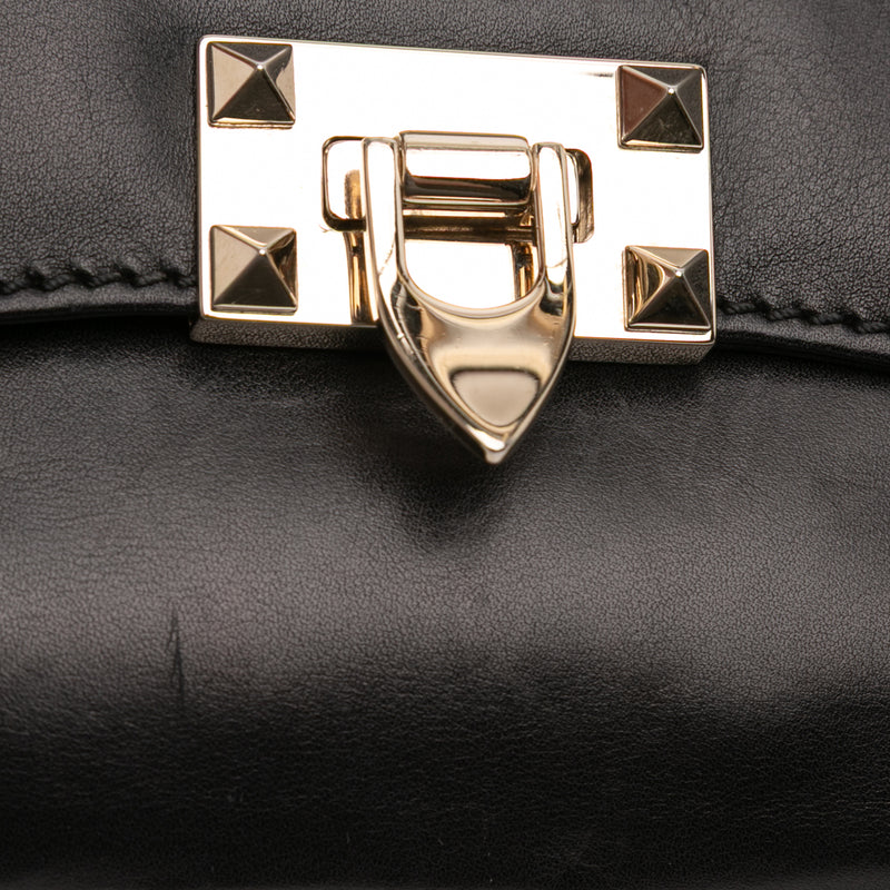 Small Leather Rockstud Crossbody - Image 7