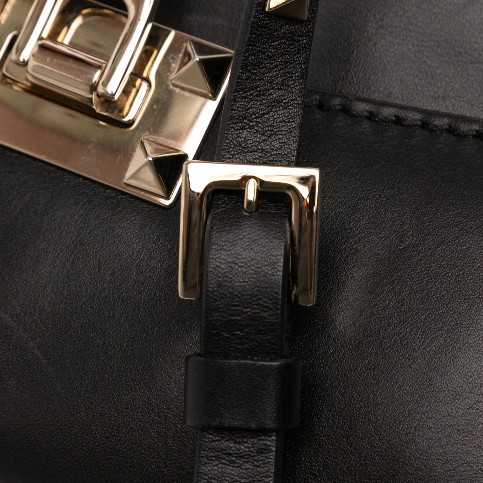 Small Leather Rockstud Crossbody - Image 8