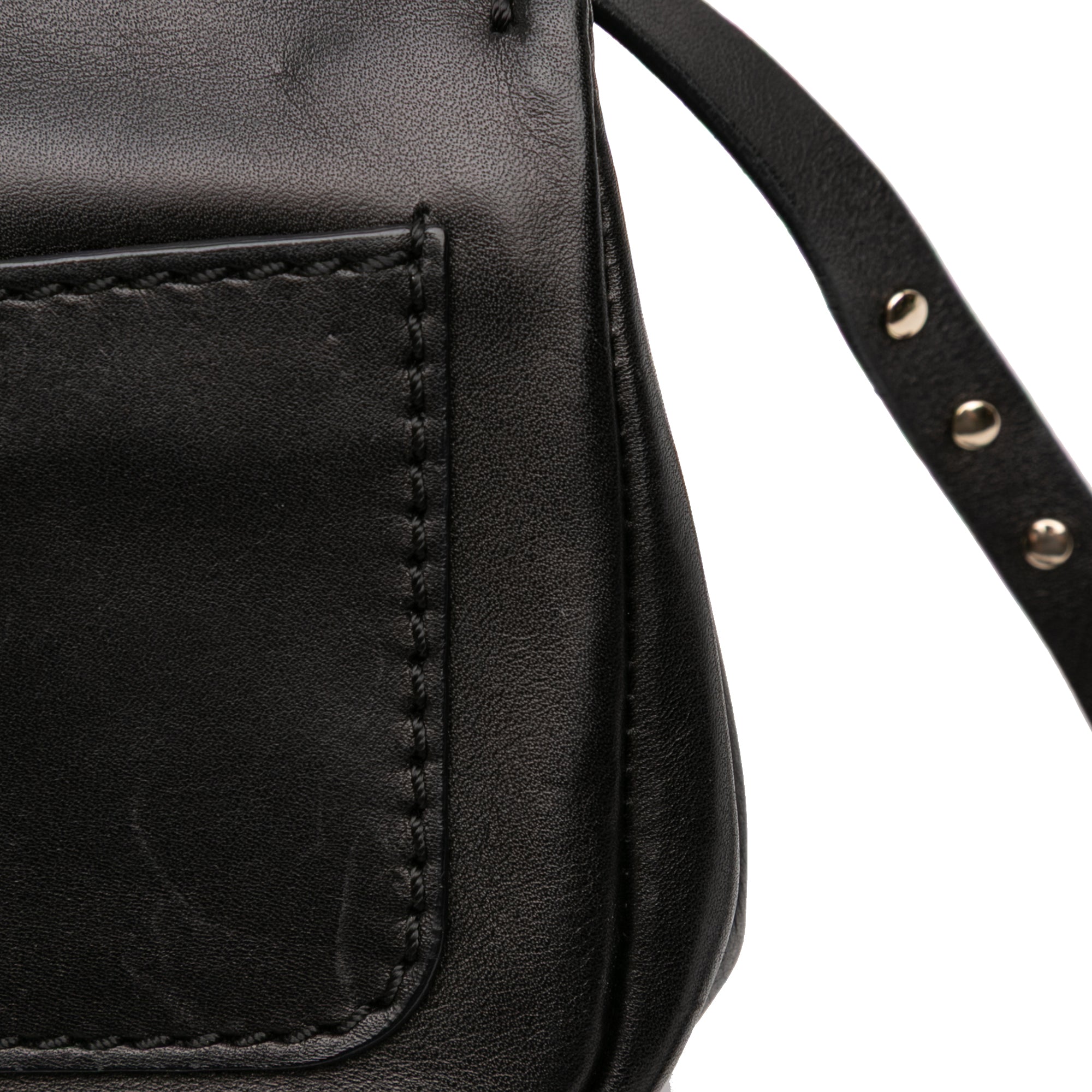 Small Leather Rockstud Crossbody - Image 9
