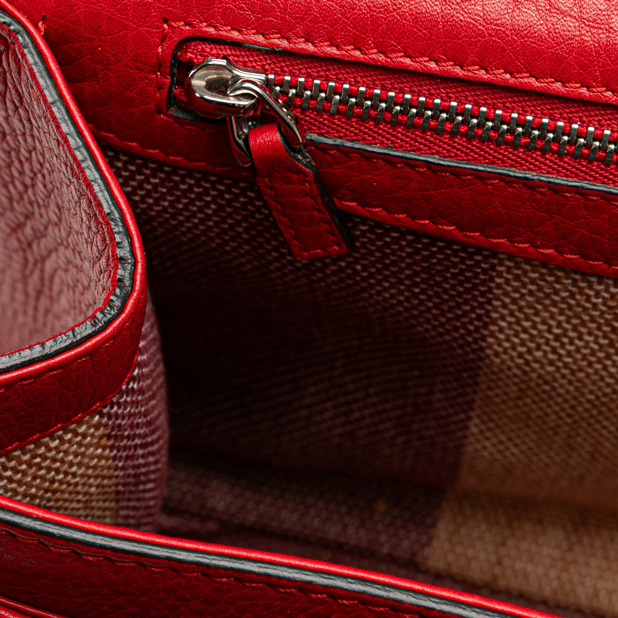 Medium Leather Bamboo Daily Crossbody - Image 7