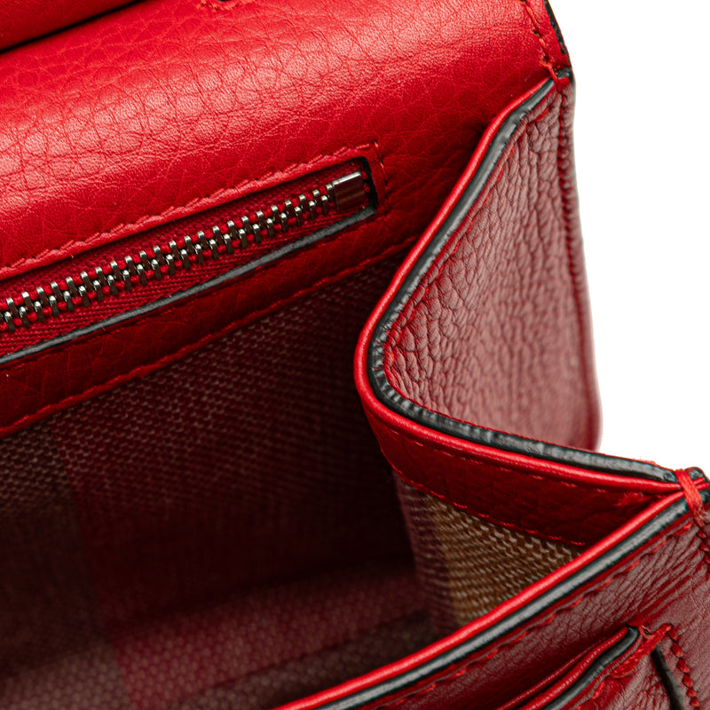 Medium Leather Bamboo Daily Crossbody - Image 8