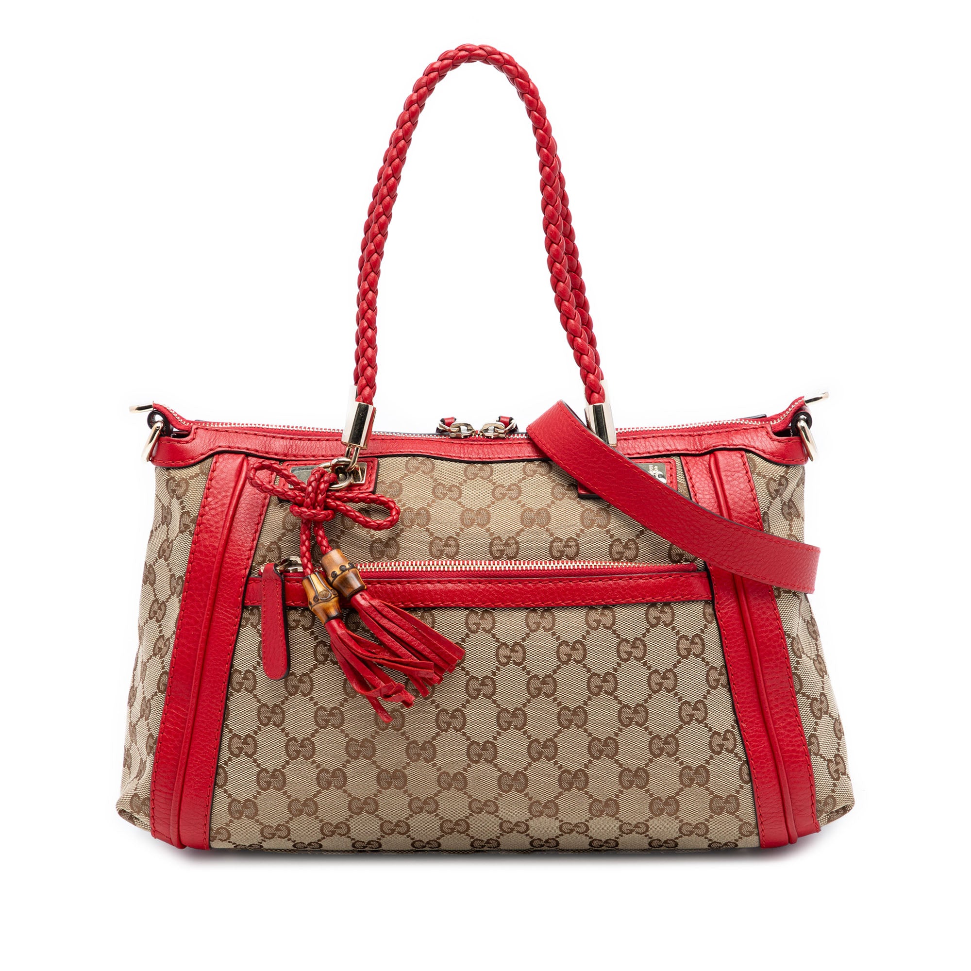 GG Canvas Bella Satchel - Image 1