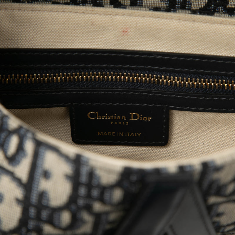 Oblique Canvas Saddle Bag - Image 5