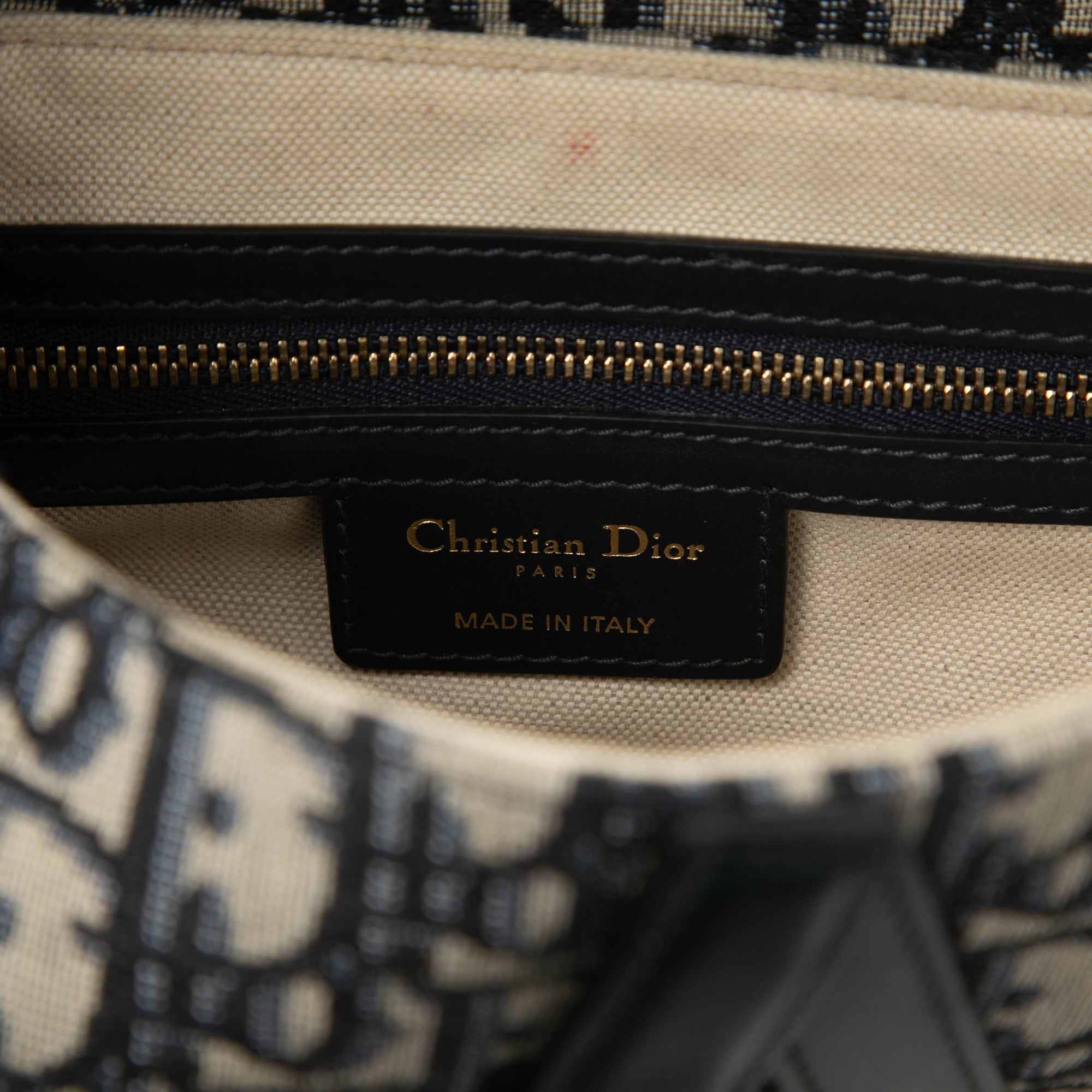 Oblique Canvas Saddle Bag - Image 5
