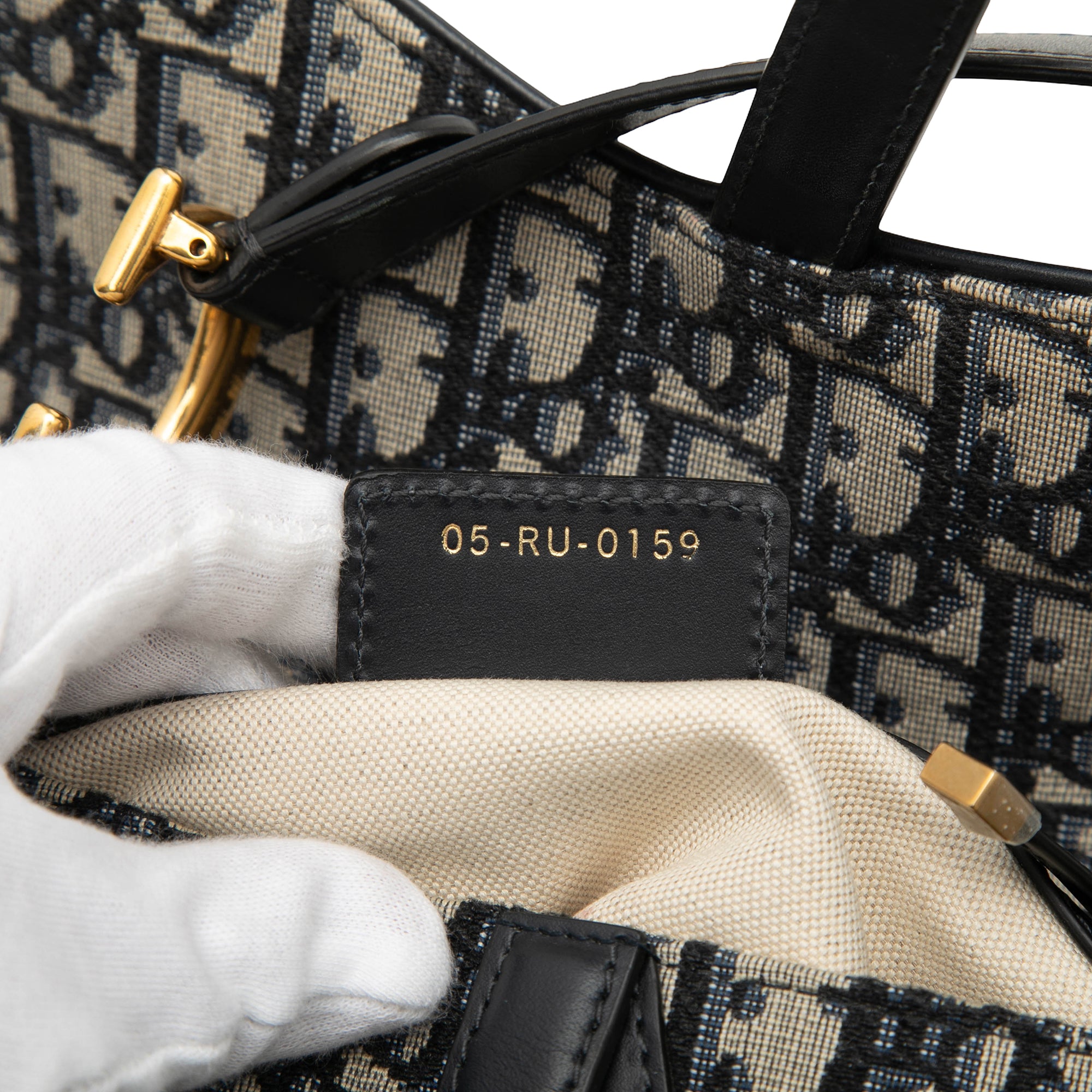 Oblique Canvas Saddle Bag - Image 6