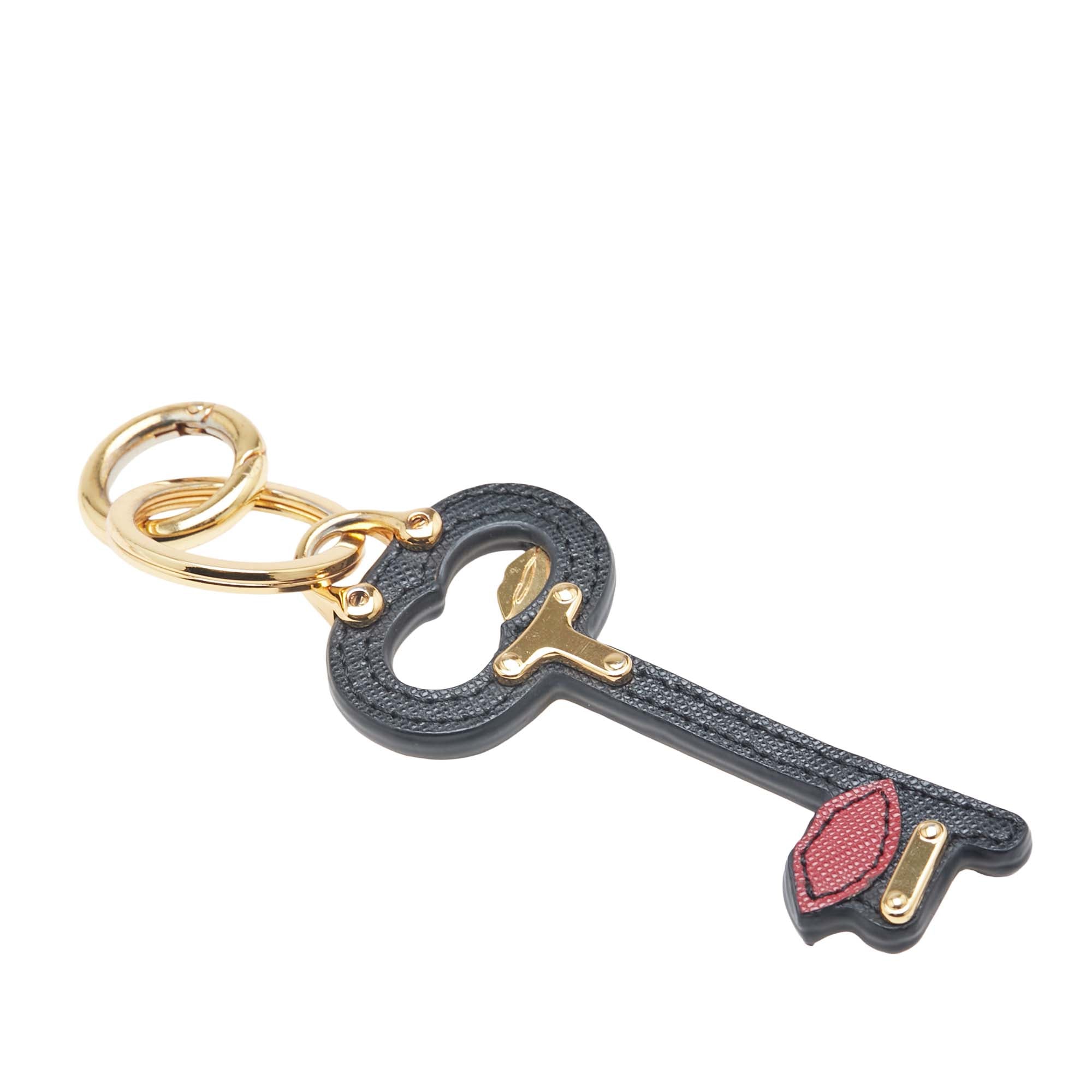 Saffiano Lip Key Chain - Image 2