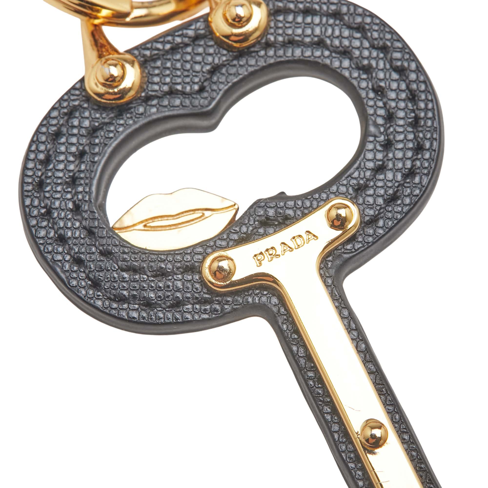 Saffiano Lip Key Chain - Image 3