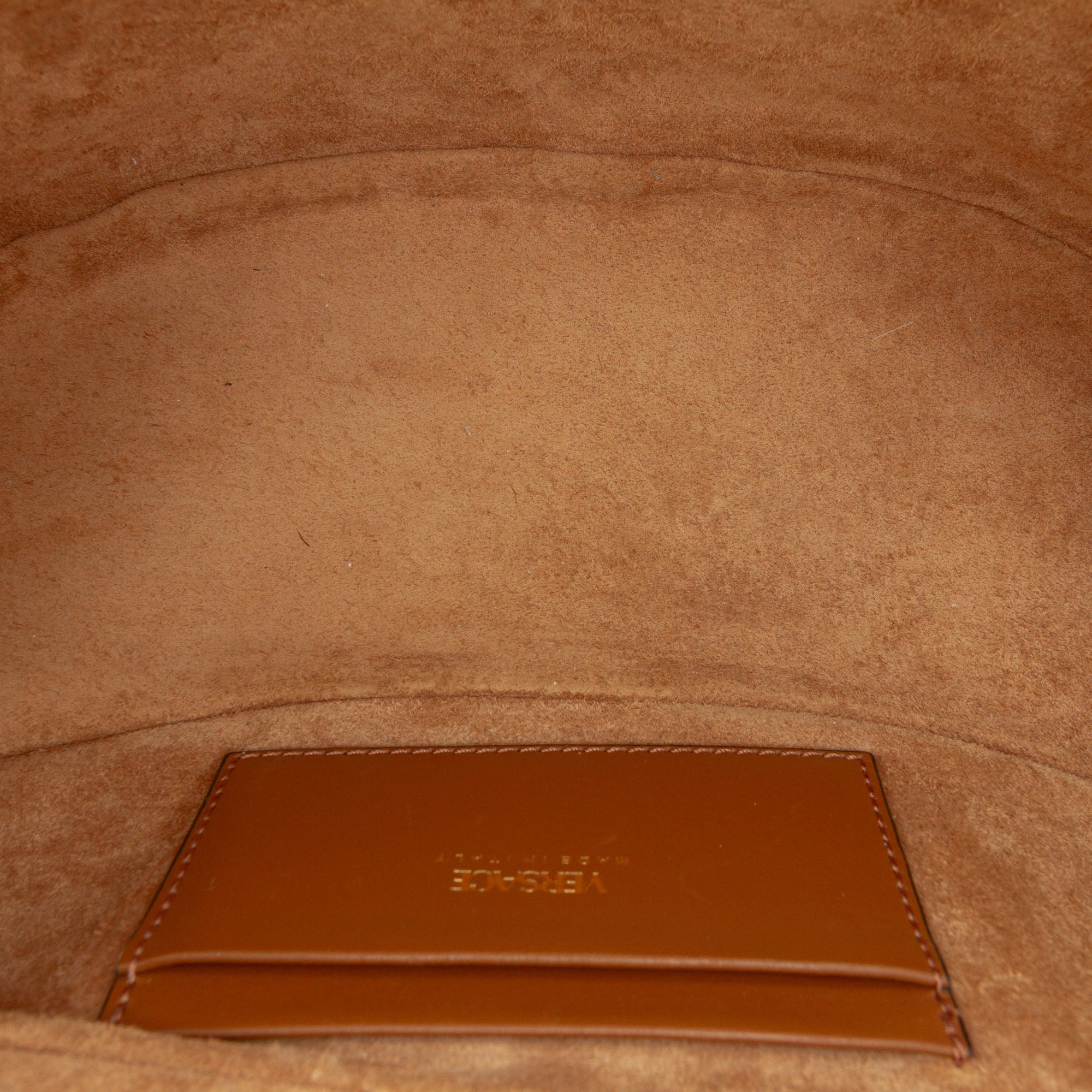 Leather V Greca Signature Belt Bag - Image 4