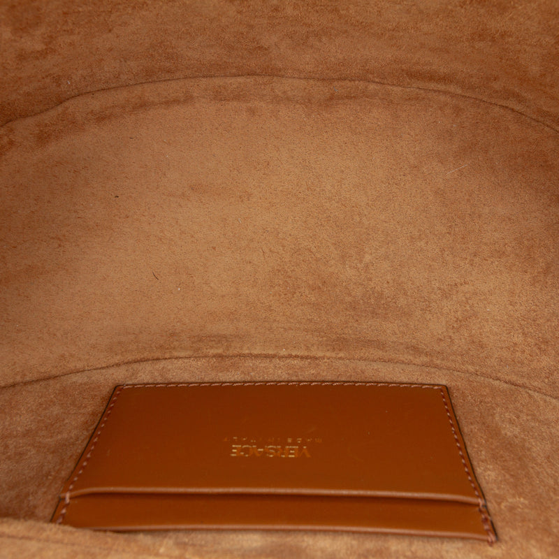 Leather V Greca Signature Belt Bag - Image 4
