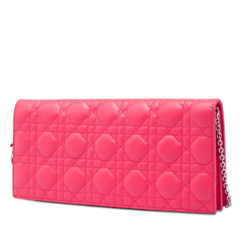 Lambskin Cannage Lady Dior Wallet On Chain - Image 2