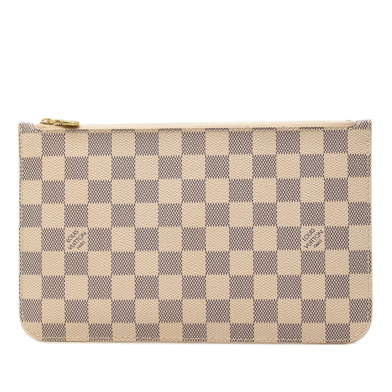 Damier Azur Neverfull MM Pouch