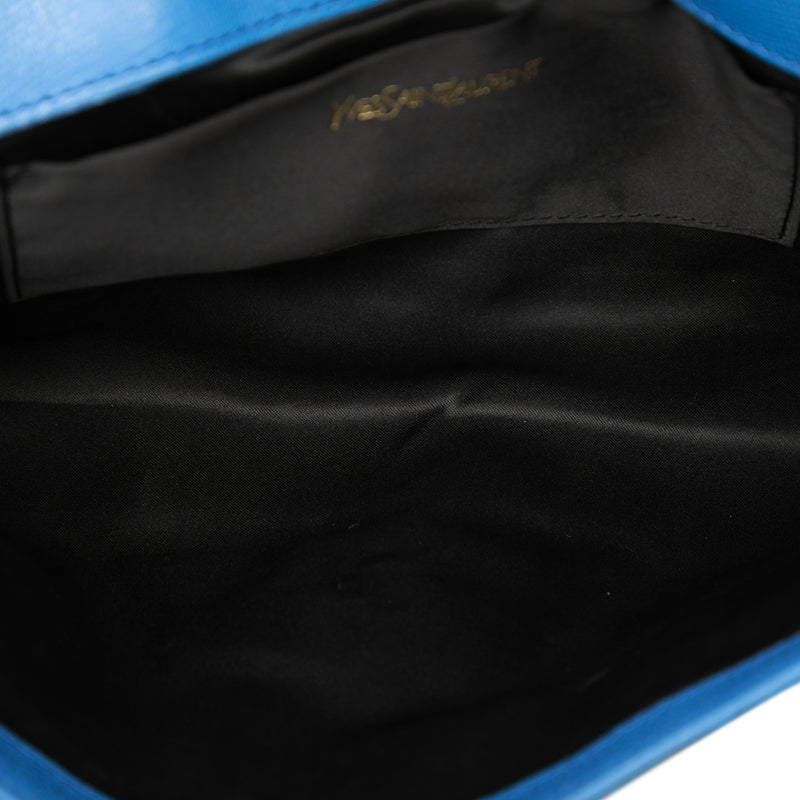 Textured Leather Chyc Ligne Clutch - Image 4