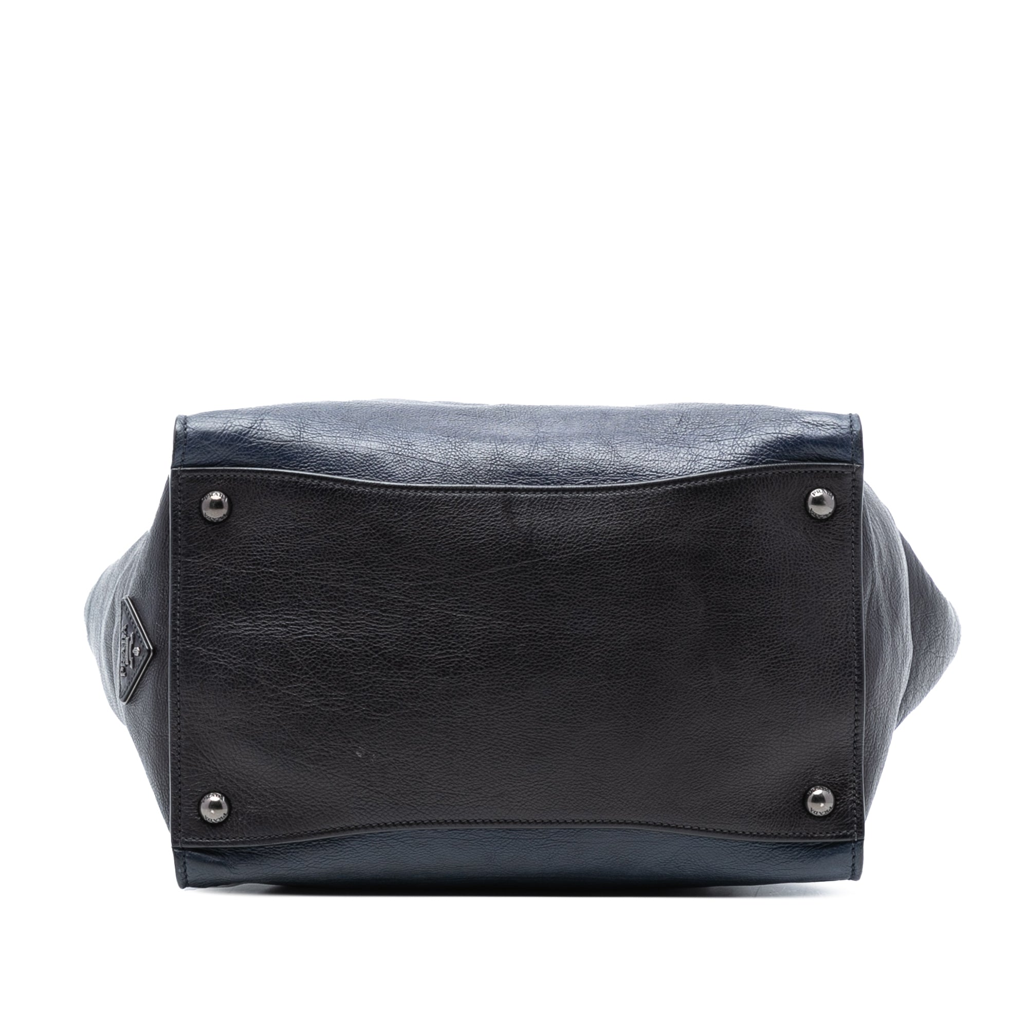 Bicolor Glace Calf Sound Lock Satchel - Image 3