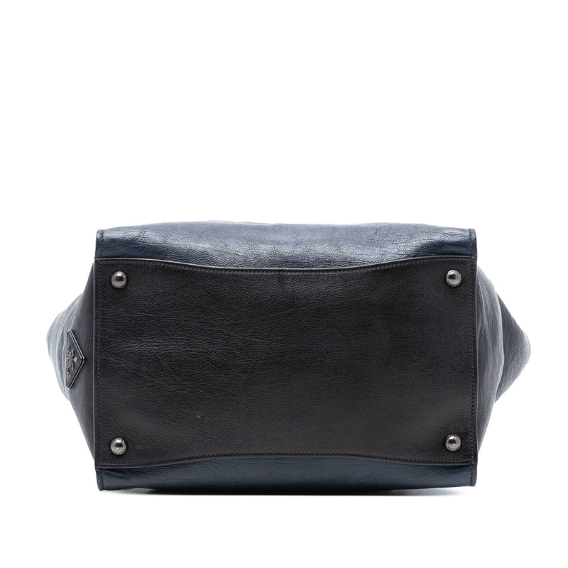 Bicolor Glace Calf Sound Lock Satchel - Image 3