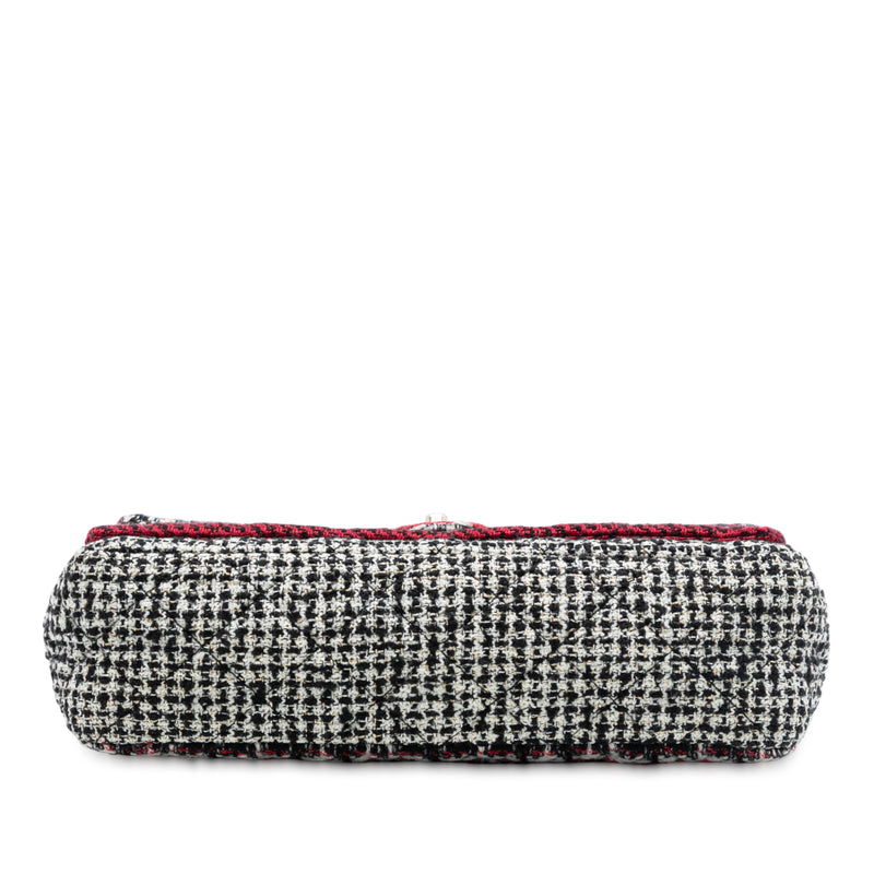 Medium CC Tweed Multi Print Double Flap - Image 3