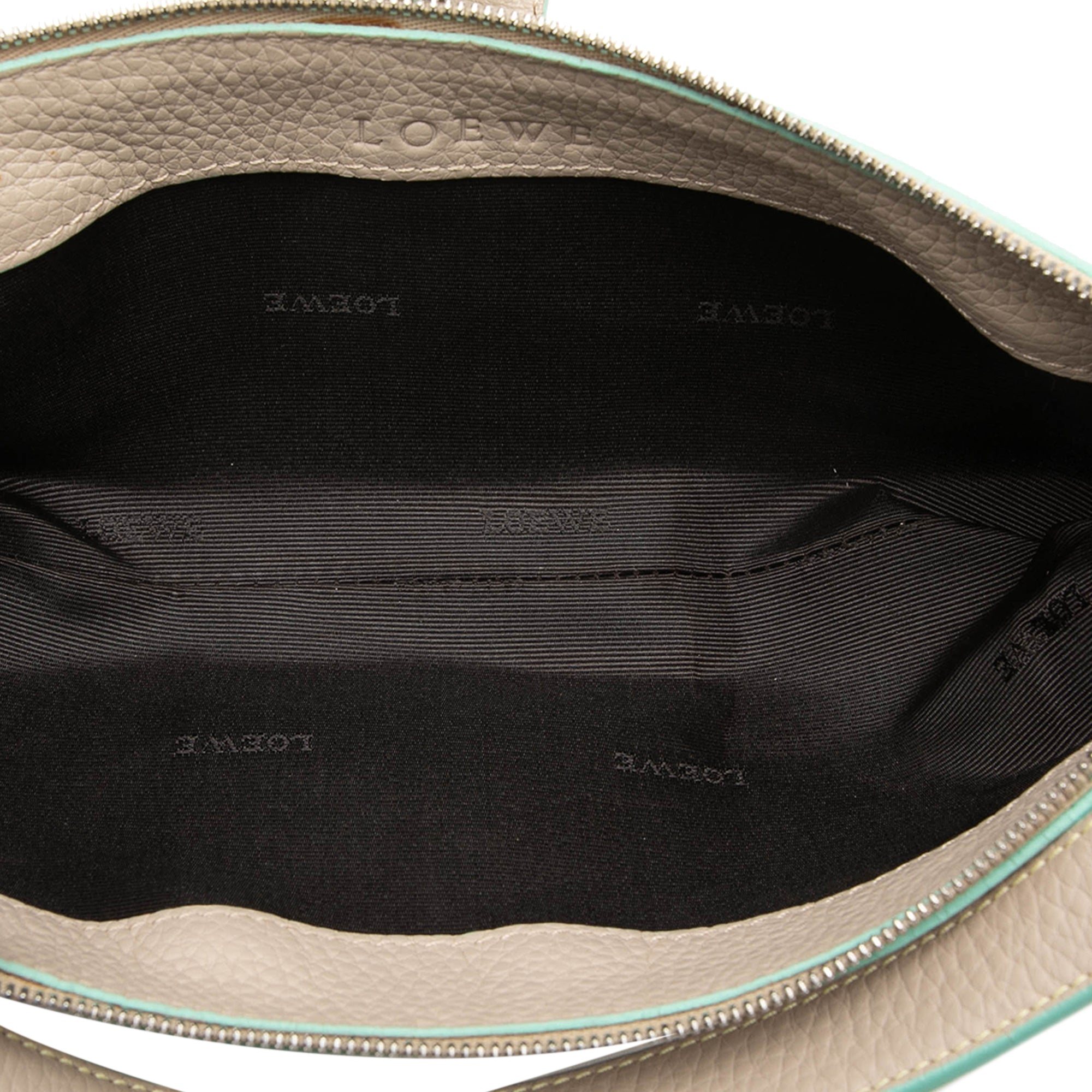 Mini Pebbled Leather Boat Bag - Image 4