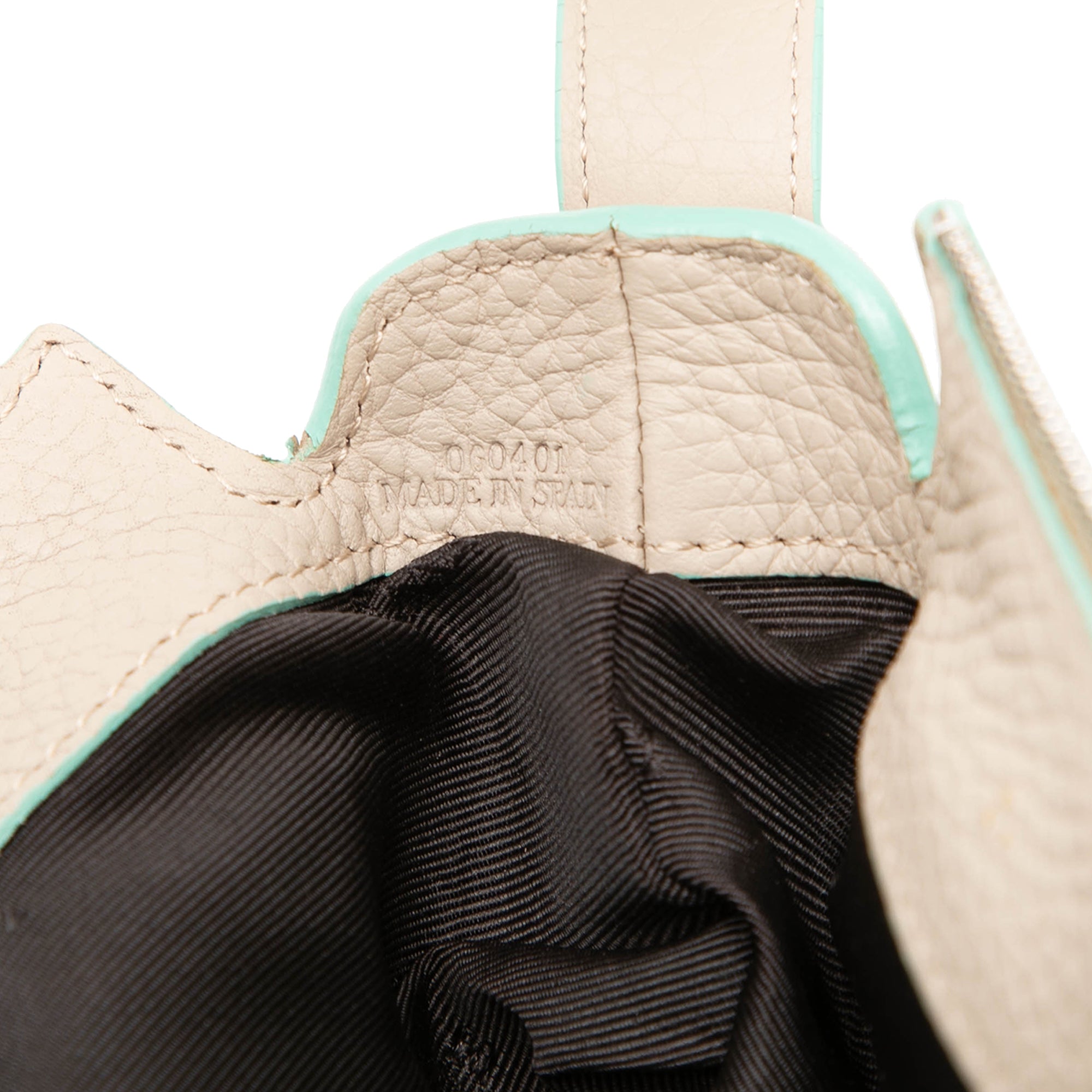 Mini Pebbled Leather Boat Bag - Image 6