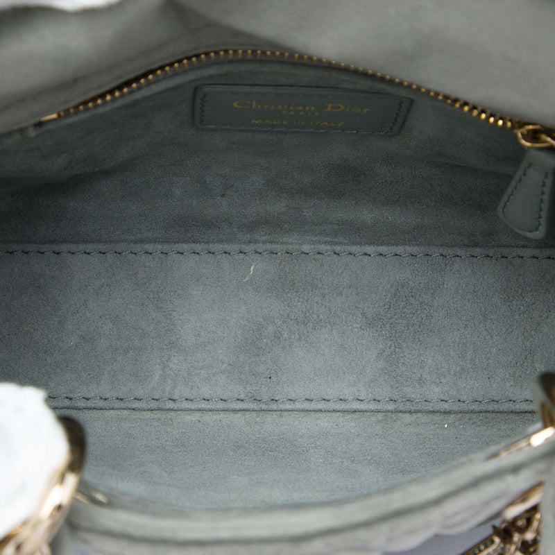 Mini Velvet Cannage Lady Dior - Image 4