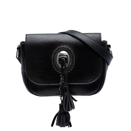 Calfskin Kim Tassel Crossbody - Image 1