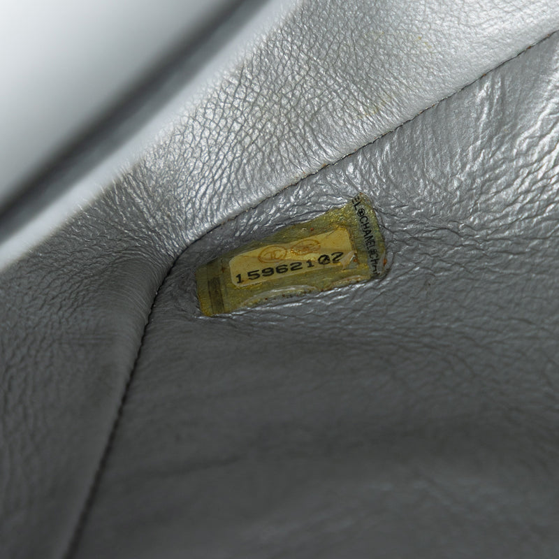 Medium Classic Metallic Lambskin Double Flap - Image 6
