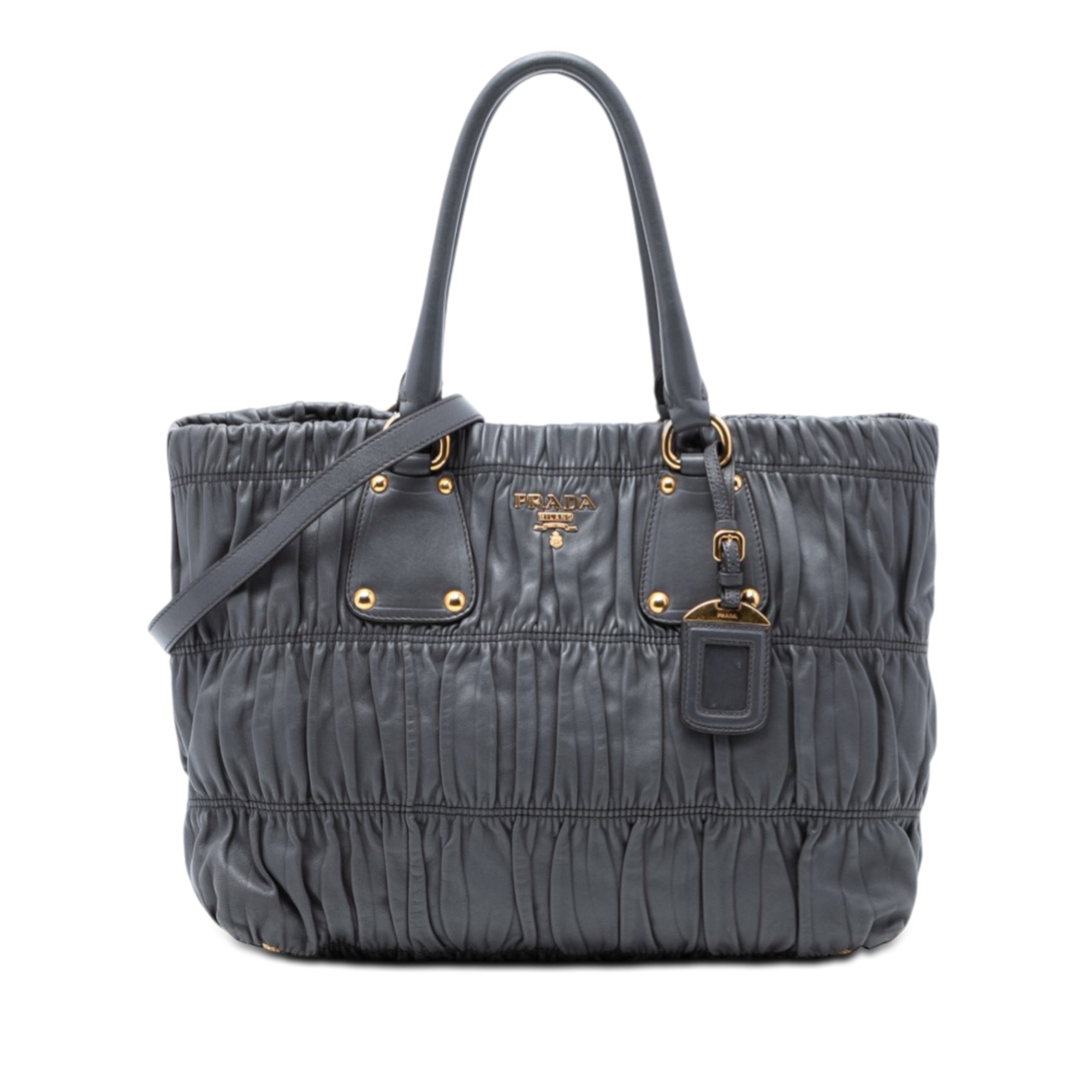 Nappa Gaufre Satchel - Image 1