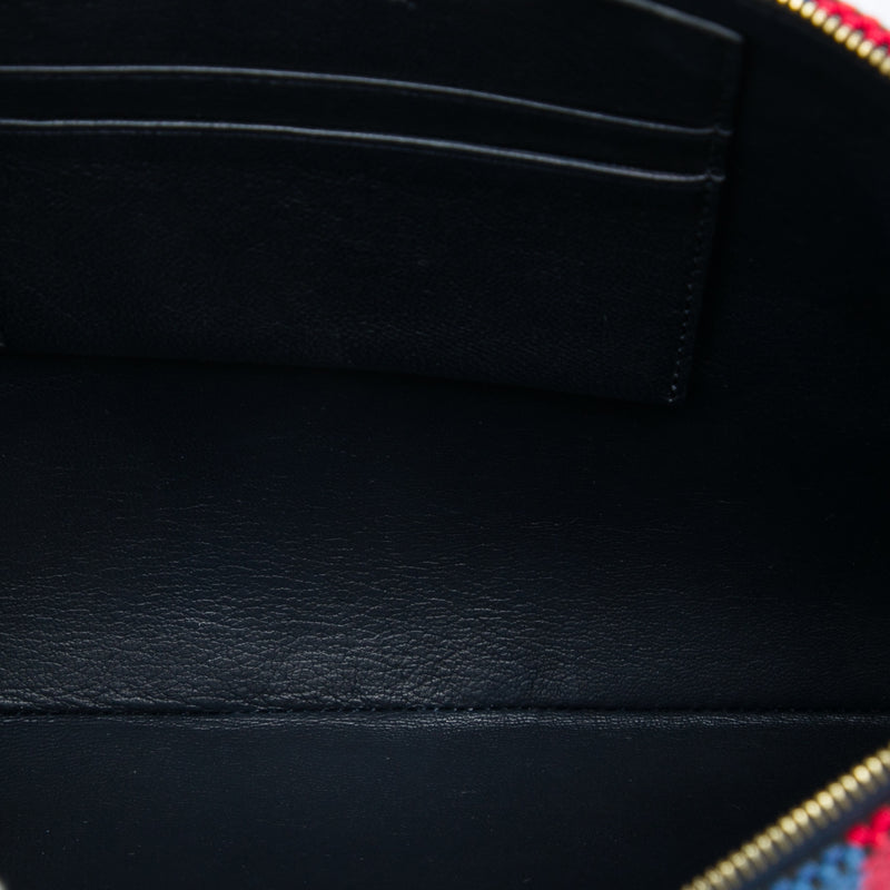 Canvas Striped Solo Pouch - Image 4