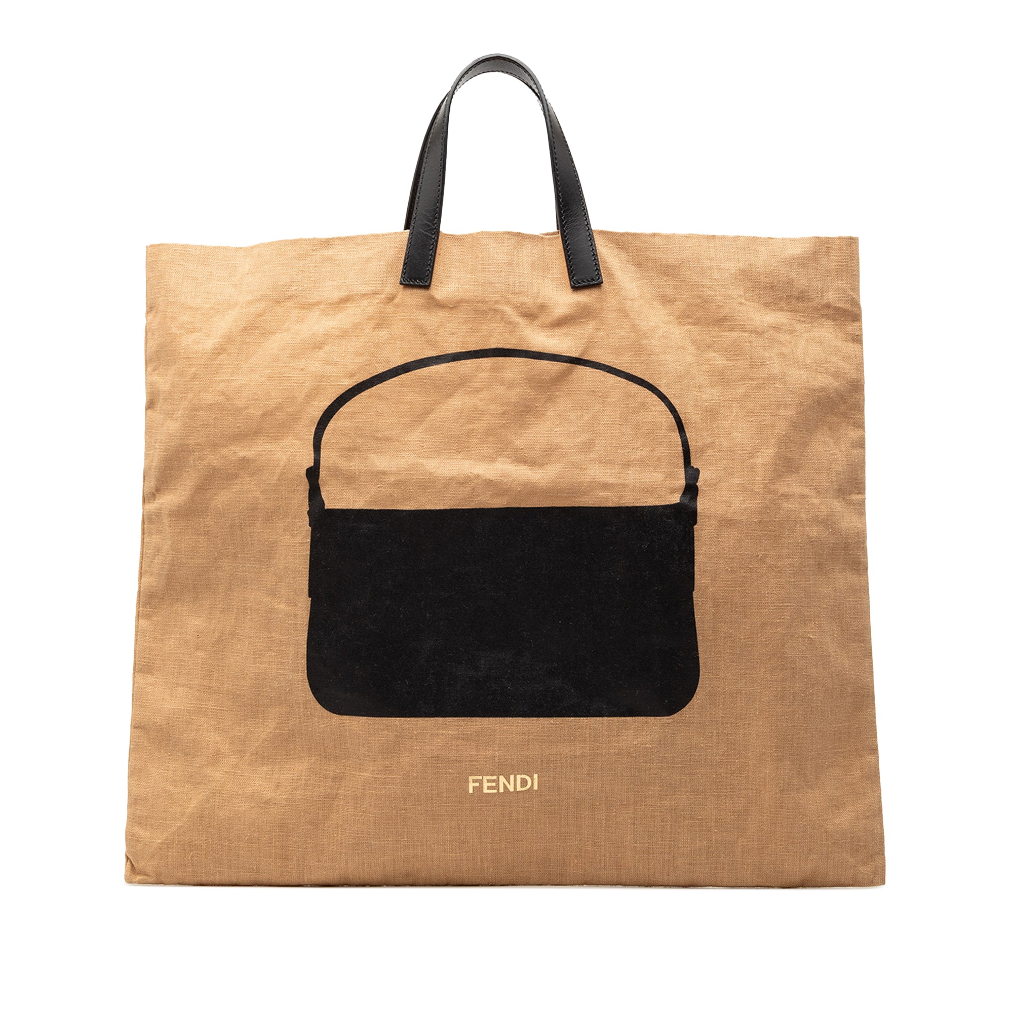Hemp Silhouette Baguette Tote - Image 1