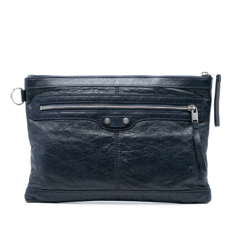 Lambskin Motocross Classic Clip M Clutch