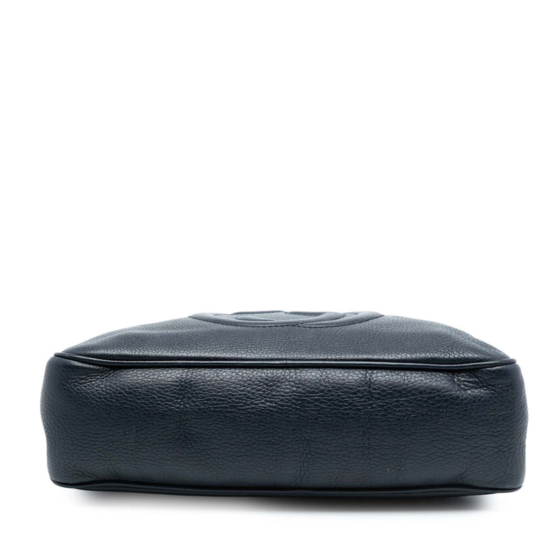 Leather Soho Chain Zip Shoulder Bag - Image 3