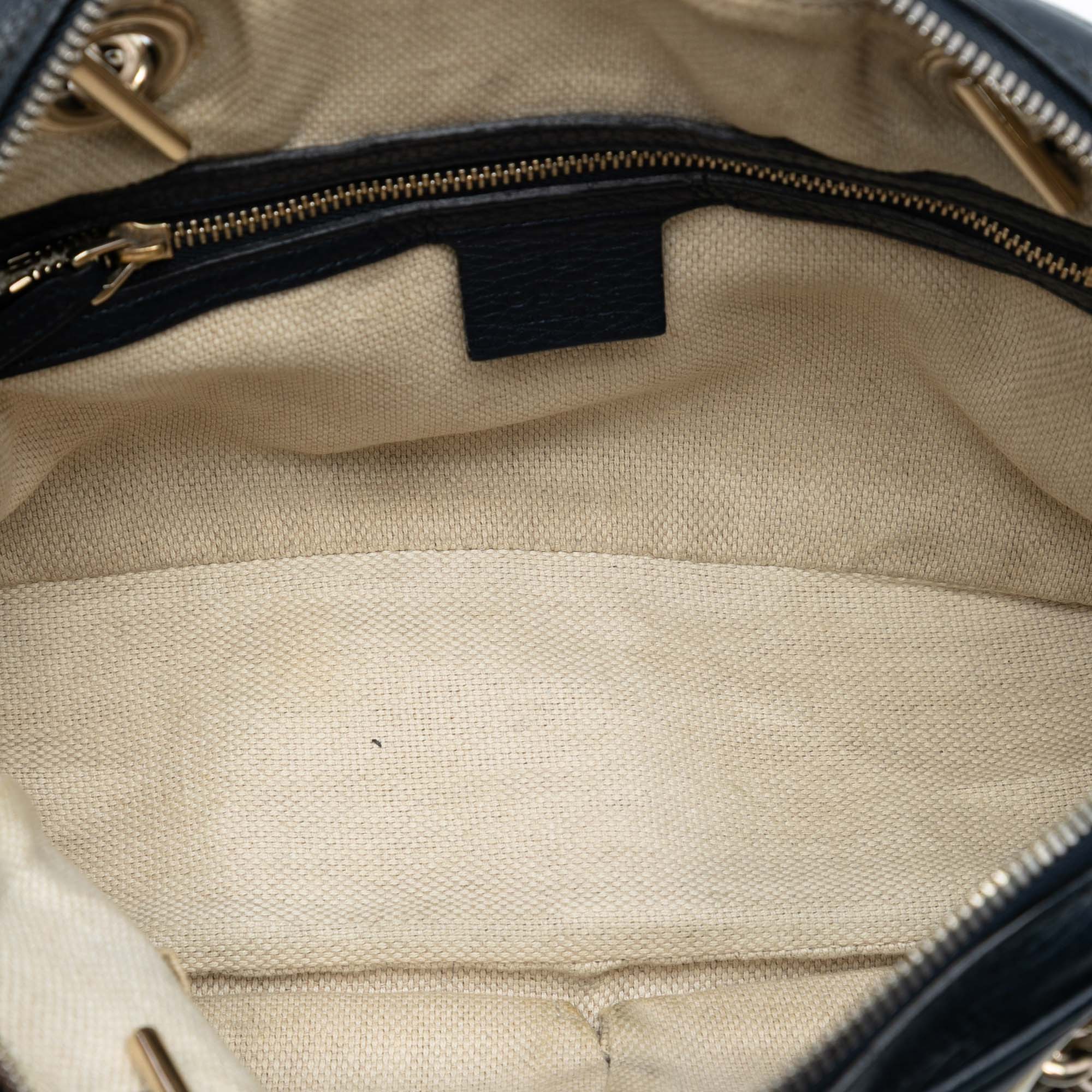 Leather Soho Chain Zip Shoulder Bag - Image 4