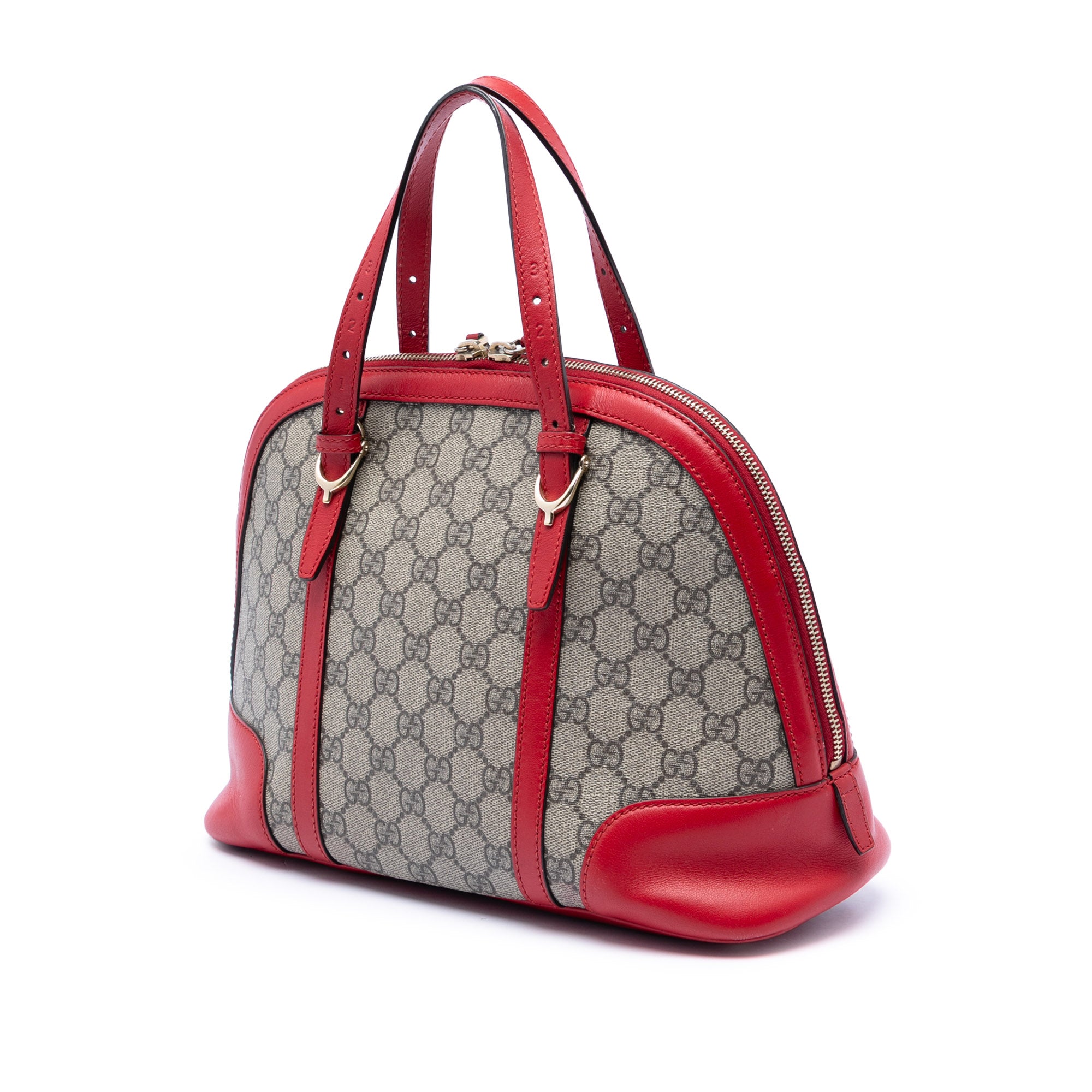 Small GG Supreme Nice Dome Satchel - Image 2