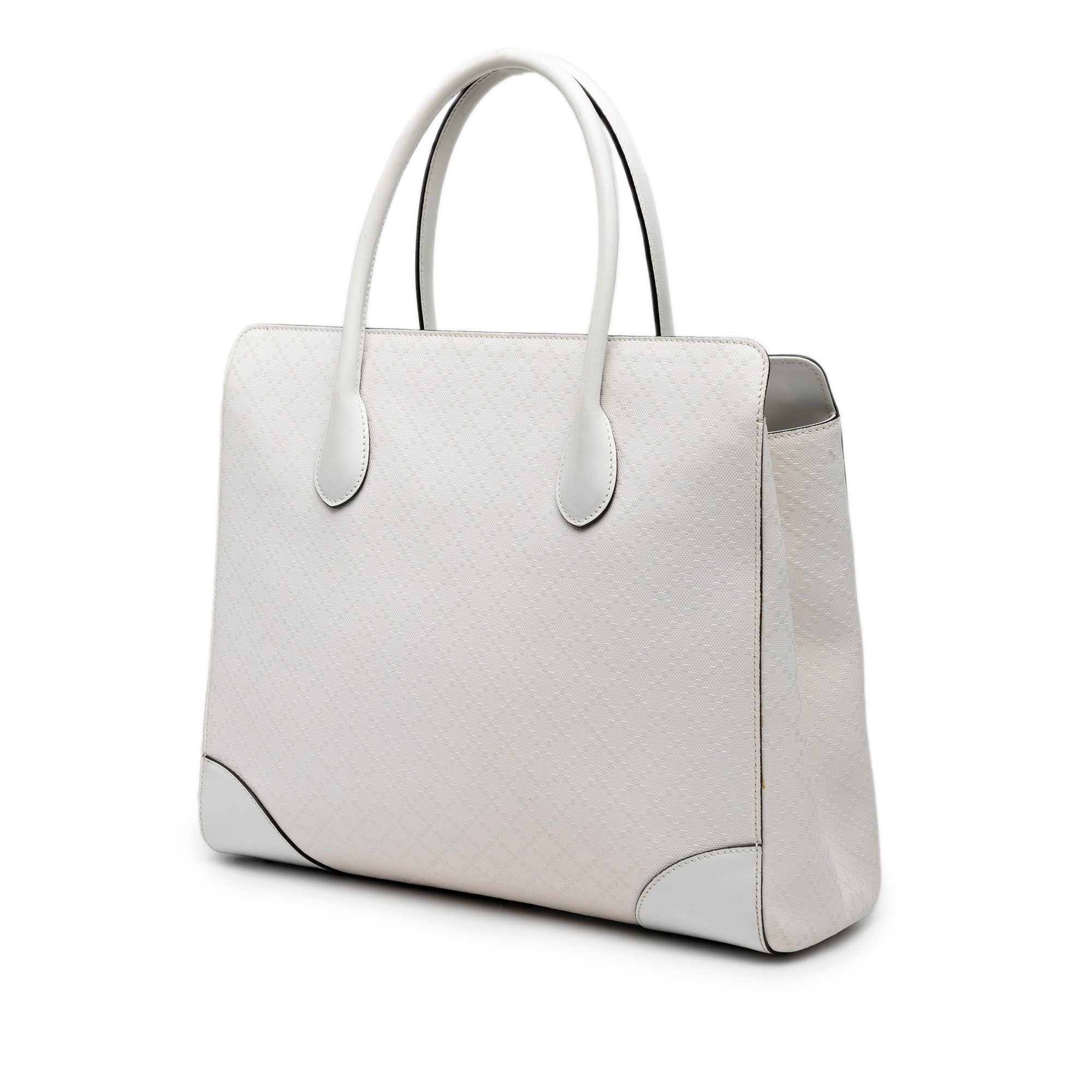Diamante Bright Leather Tote - Image 2