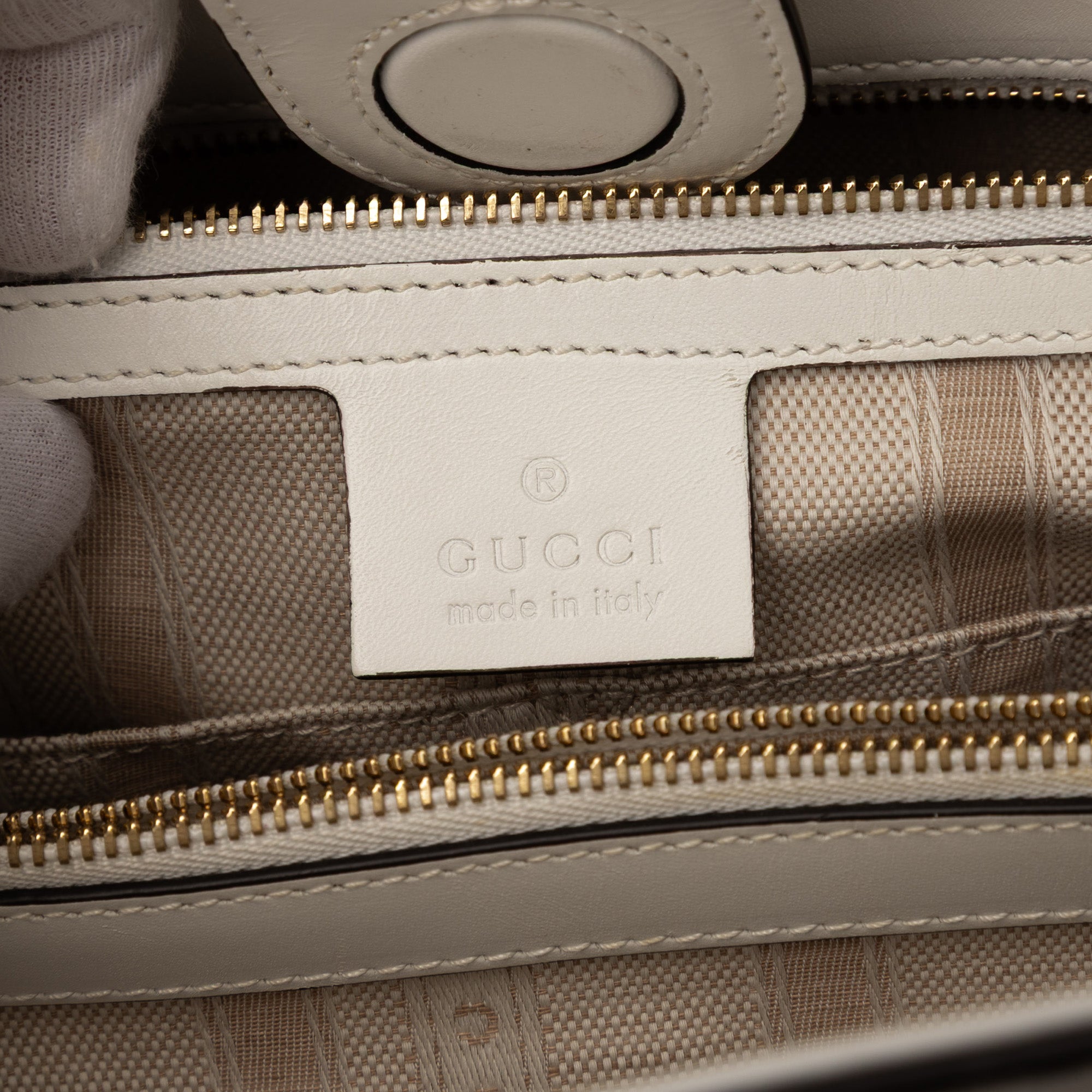 Diamante Bright Leather Tote - Image 6