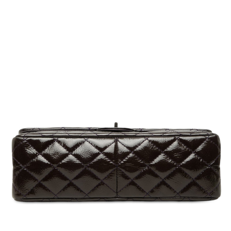 Quilted Crinkled Patent Reissue 2.55 Double Flap 226 - Image 3