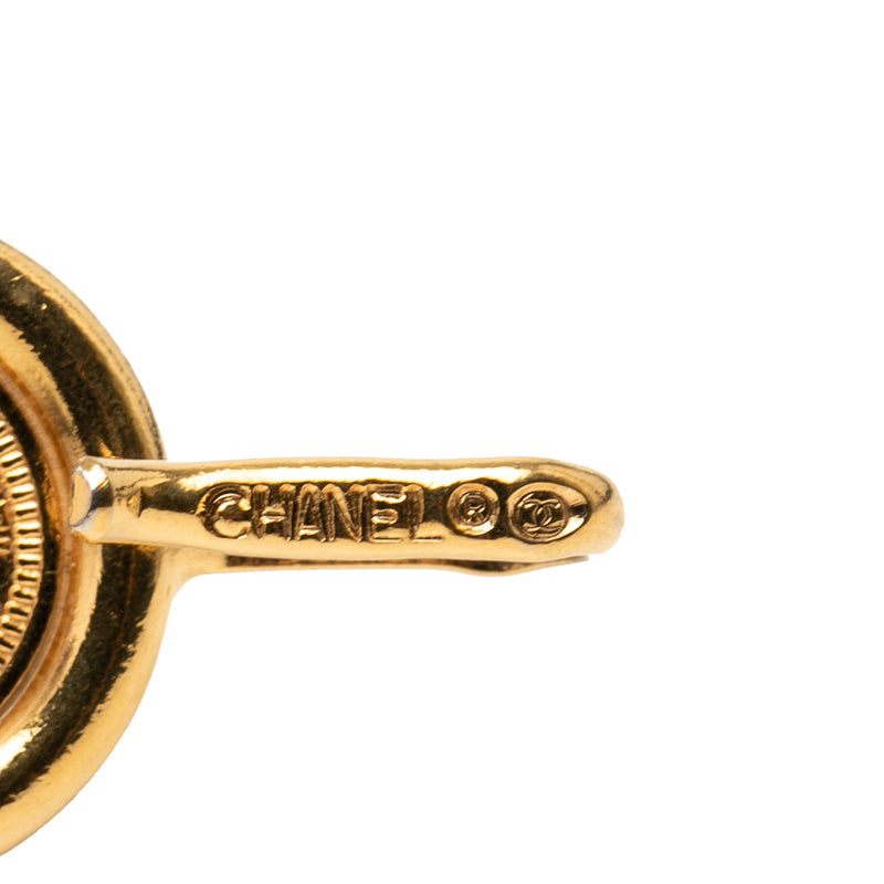 Gold Plated CC Medallion 31 Rue Cambon Paris Chain Link Belt - Image 2